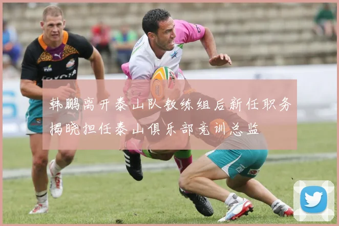 韩鹏离开泰山队教练组后新任职务揭晓担任泰山俱乐部竞训总监